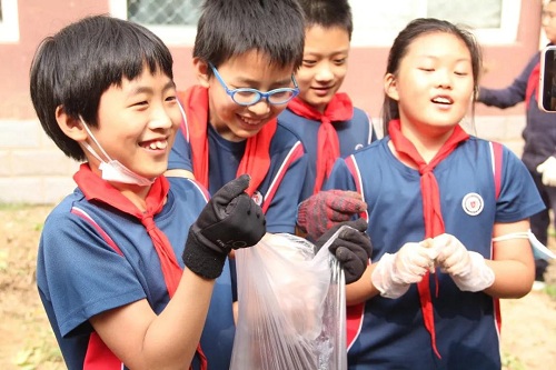 我愛這土地，因為我嗅到了泥土和草葉的芬芳|力邁中美國際學校勞動教育實踐活動(圖19)